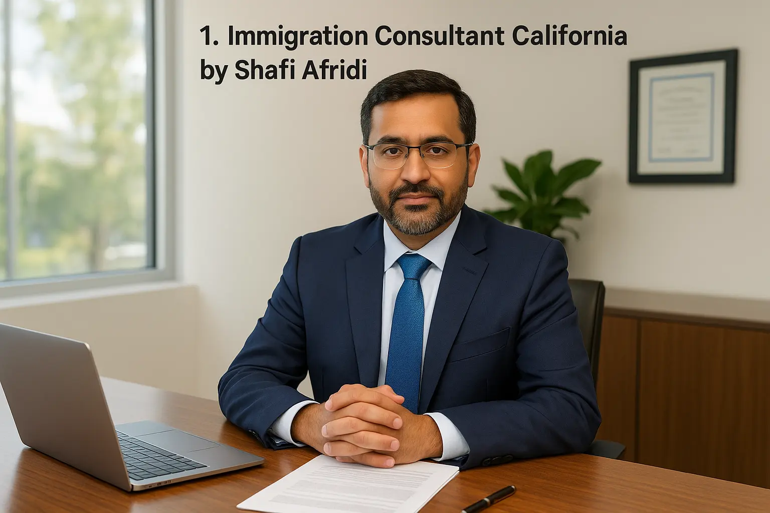 1. Immigration Consultant California by Shafi Afridi