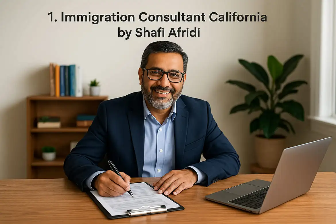 1. Immigration Consultant California by Shafi Afridi