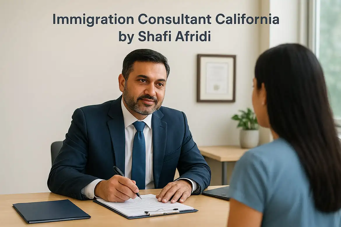 1. Immigration Consultant California by Shafi Afridi