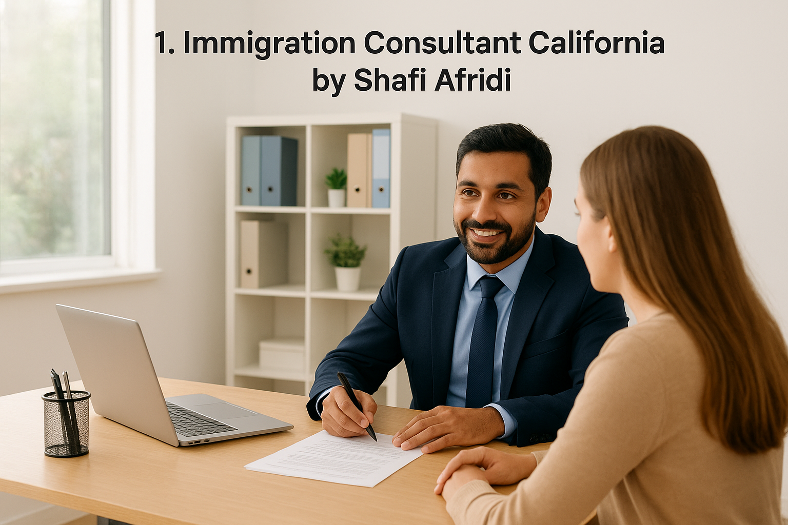 1. Immigration Consultant California by Shafi Afridi