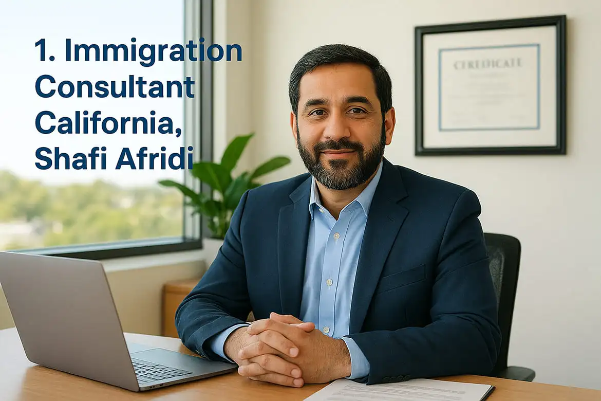 1. Immigration Consultant California, Shafi Afridi