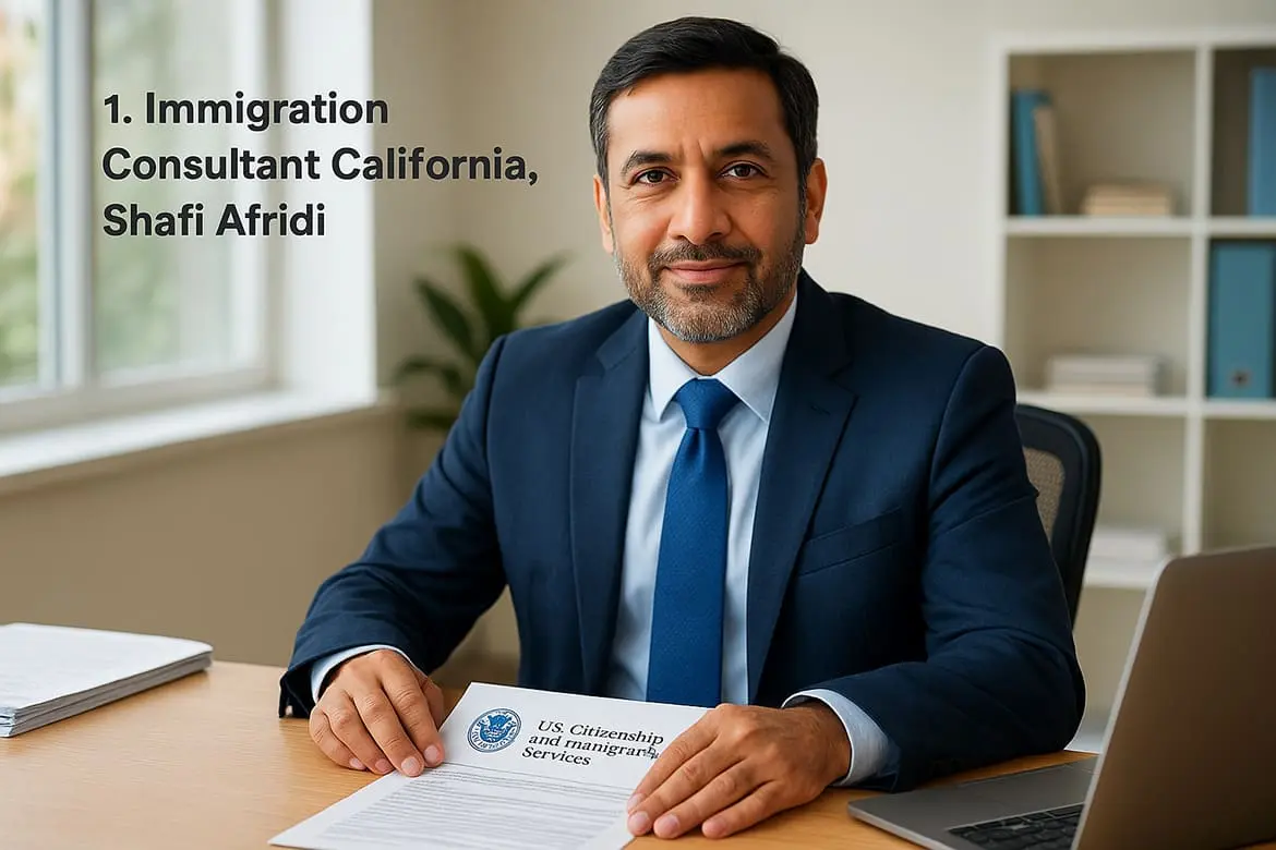 1. Immigration Consultant California, Shafi Afridi