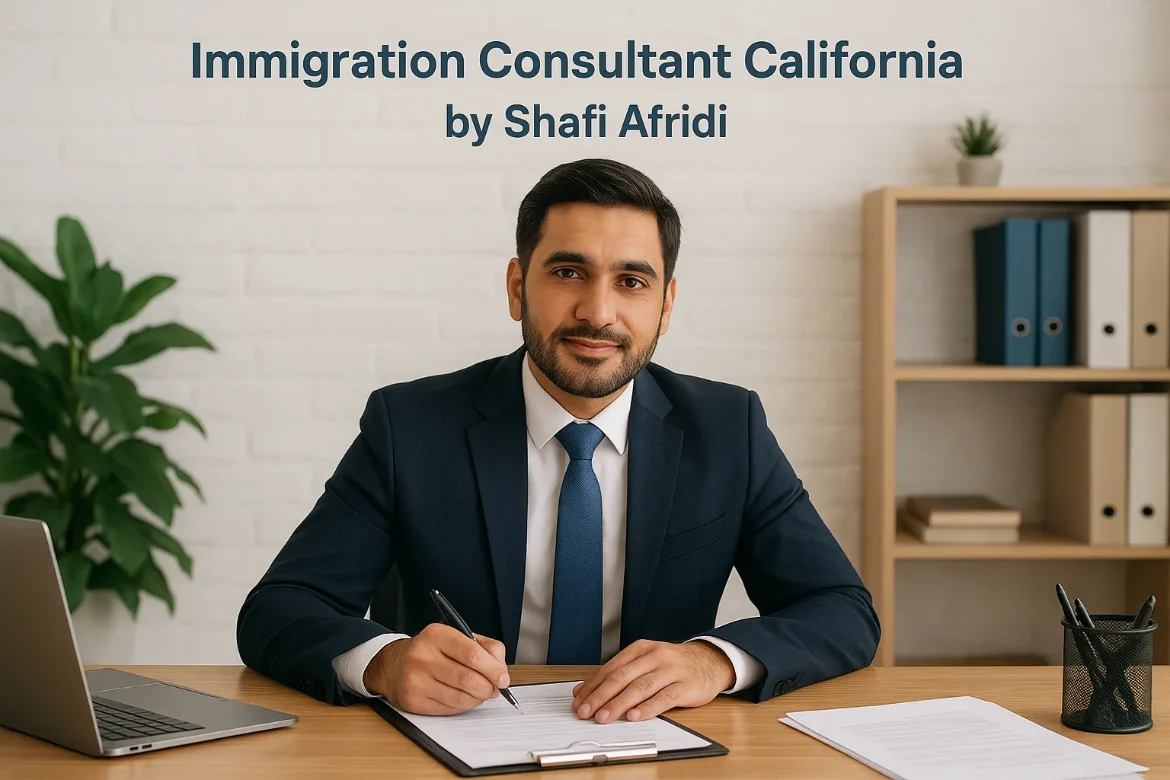 1. Immigration Consultant California by Shafi Afridi