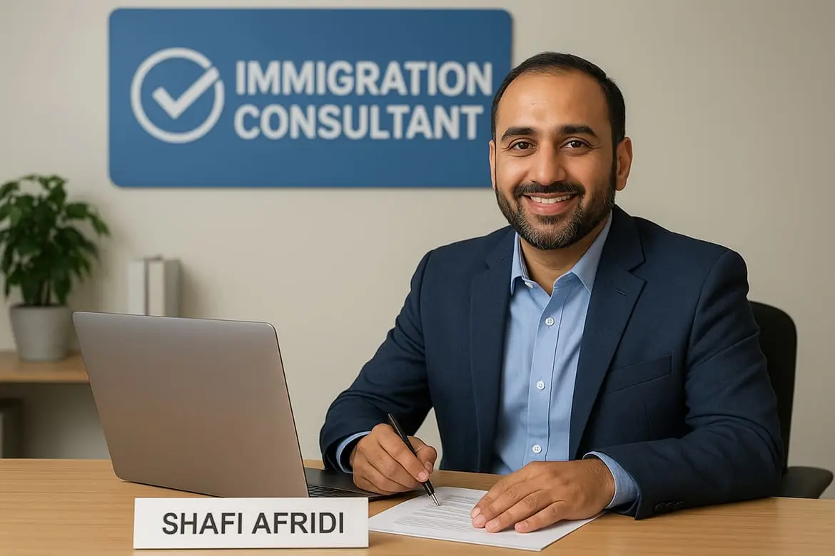 1. Shafi Afridi at Immigration Consultant California