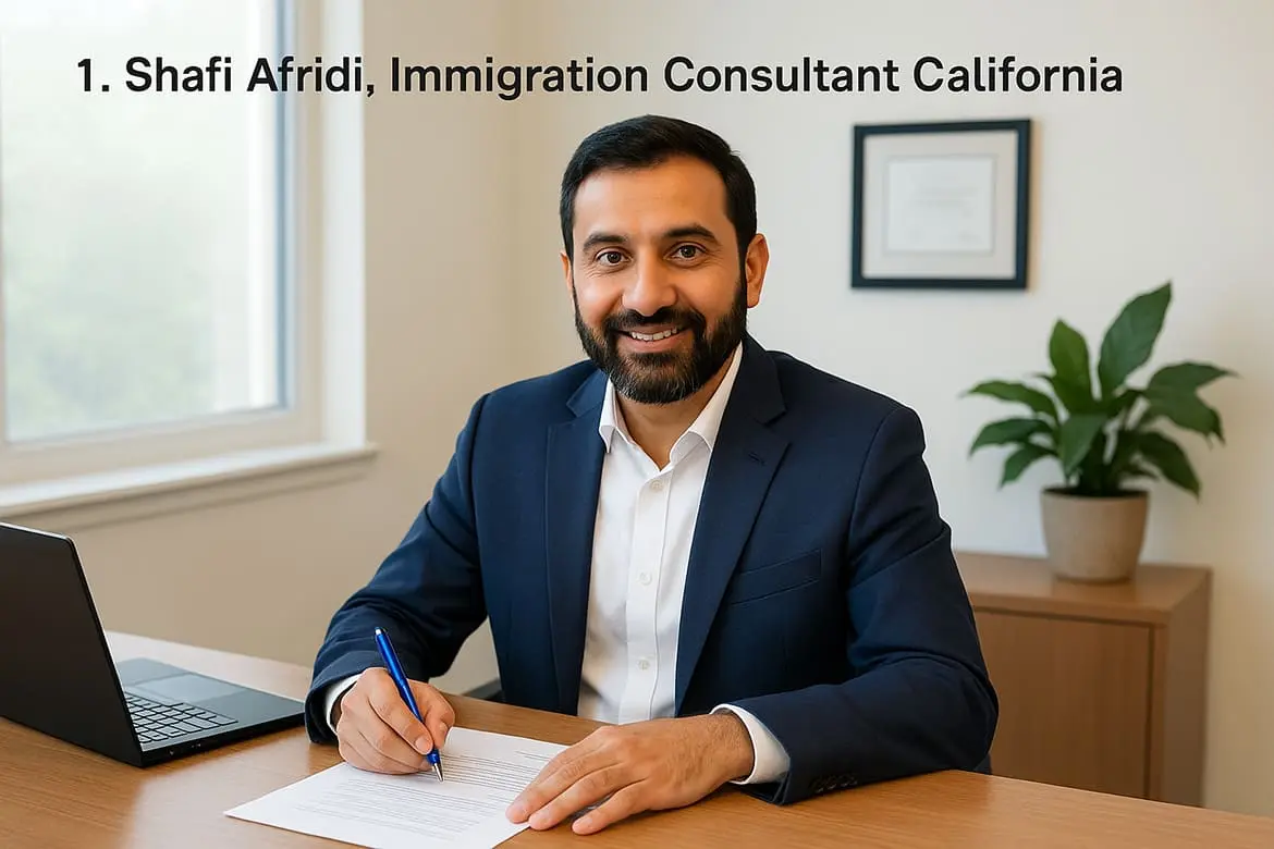 1. Shafi Afridi, Immigration Consultant California