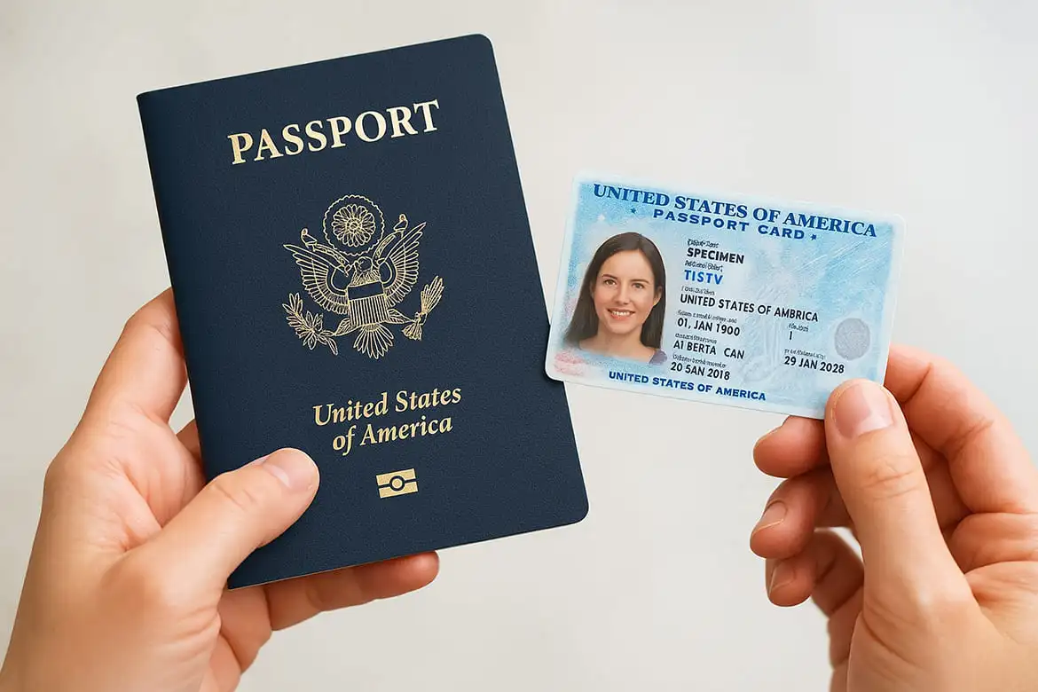 1. U.S. passport or U.S. passport card