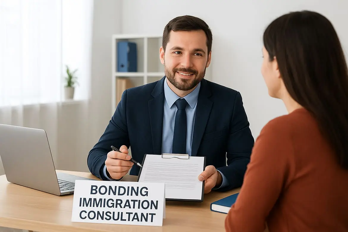 1. Work with a bonded immigration consultant in California