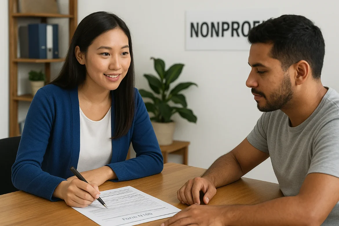 2. DOJ accredited representative at a nonprofit