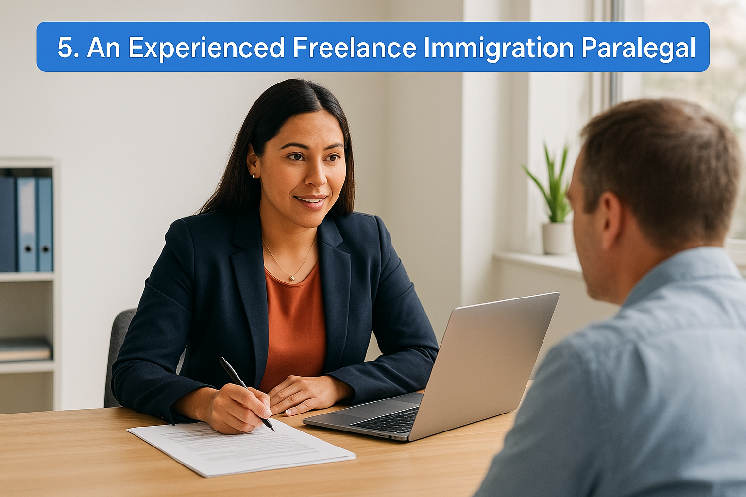 5. An Experienced Freelance Immigration Paralegal