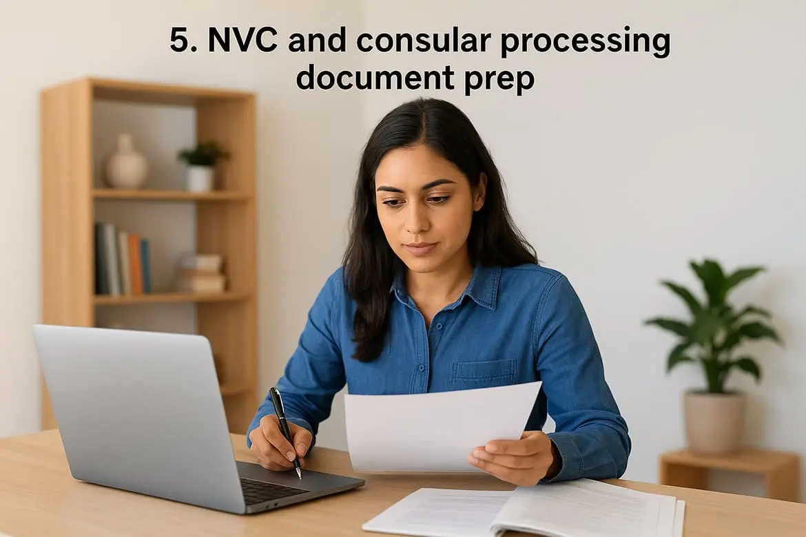 5. NVC and consular processing document prep