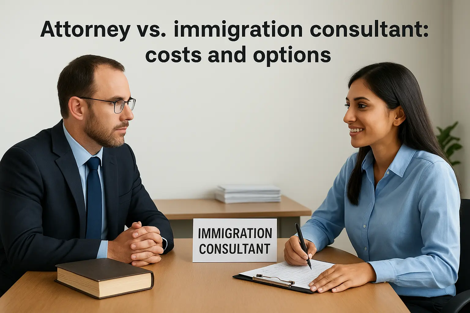 Attorney vs. immigration consultant: costs and options