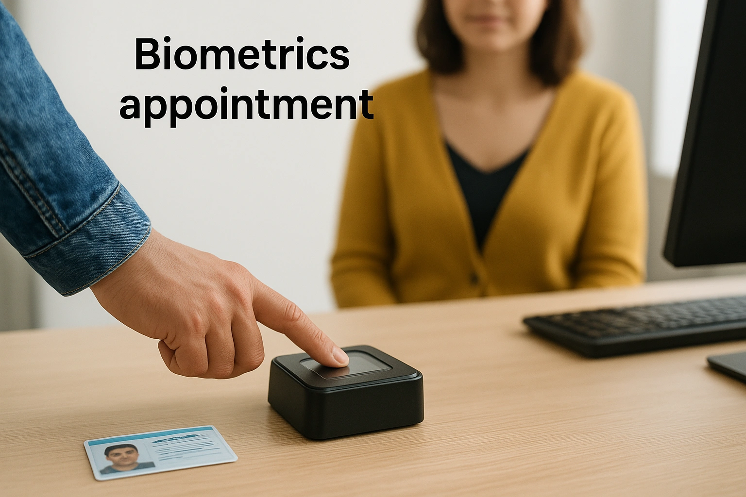 Biometrics appointment