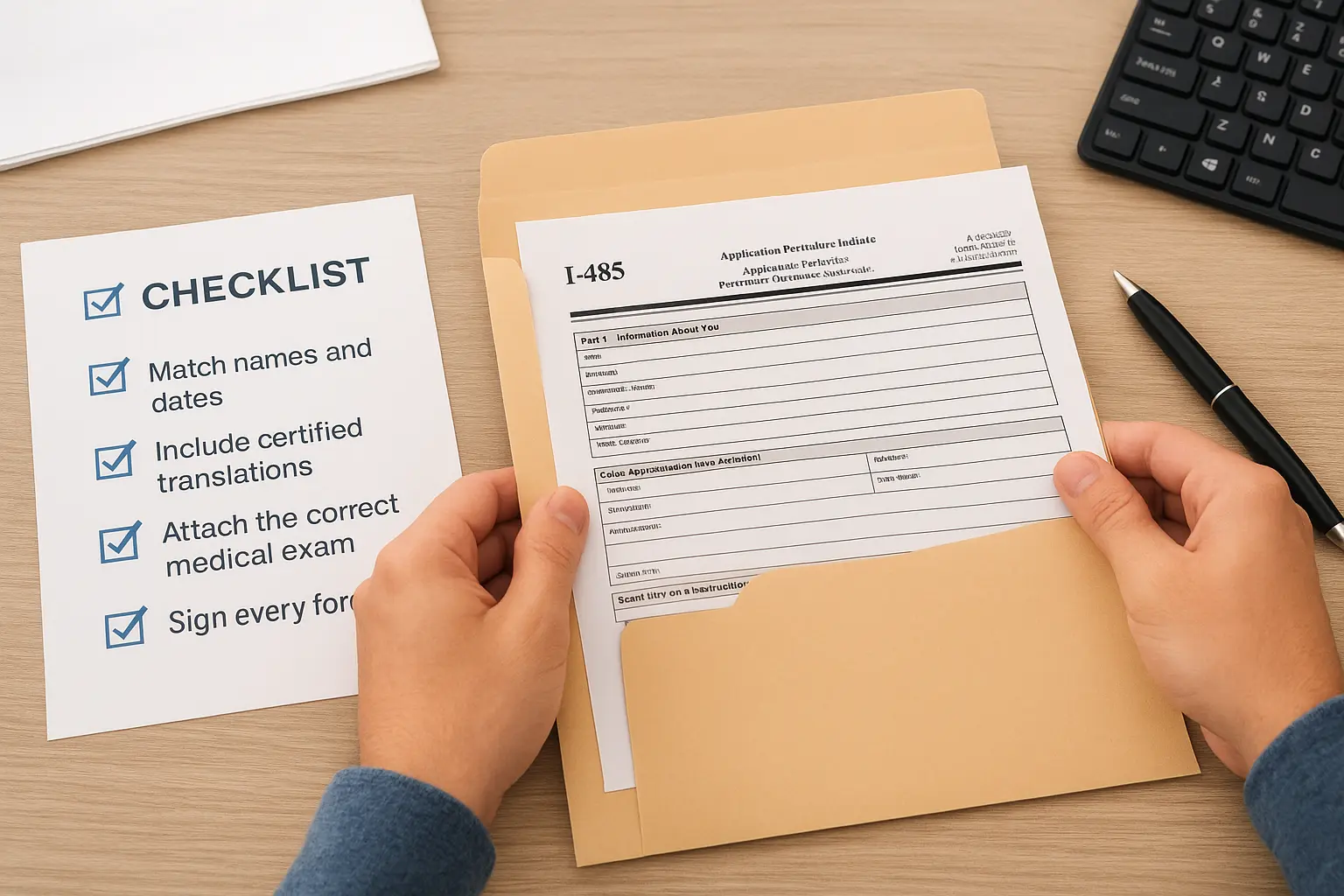 Build your filing package correctly the first time