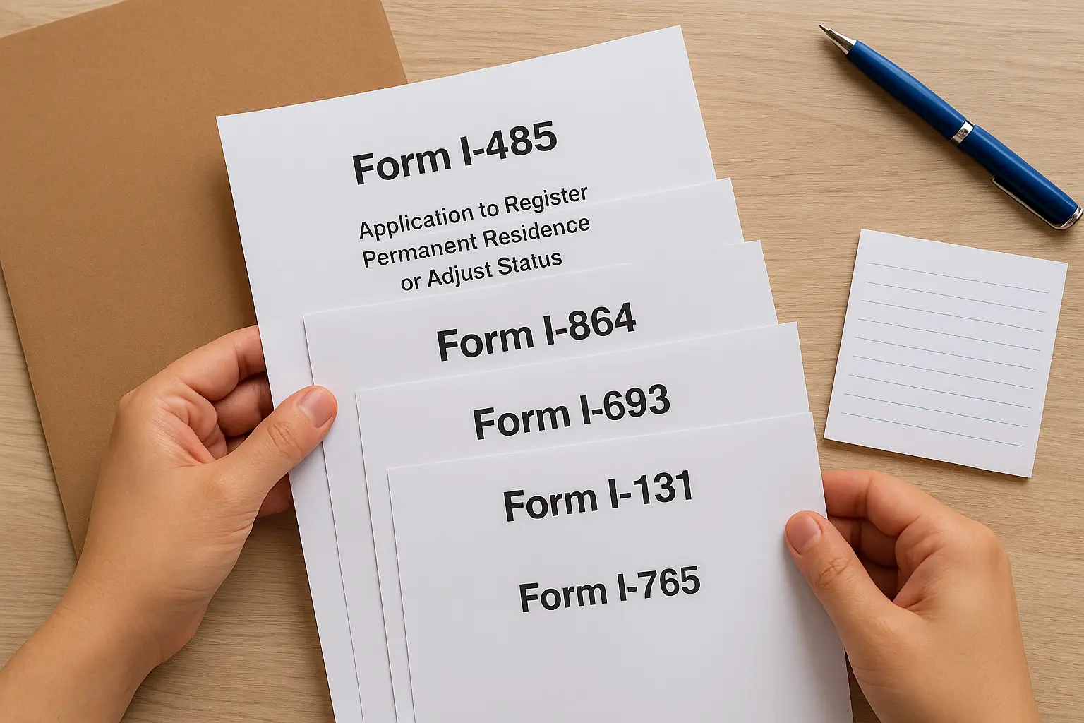 Core forms you need to assemble