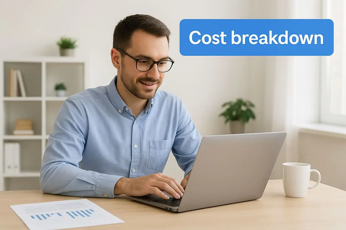 Cost breakdown