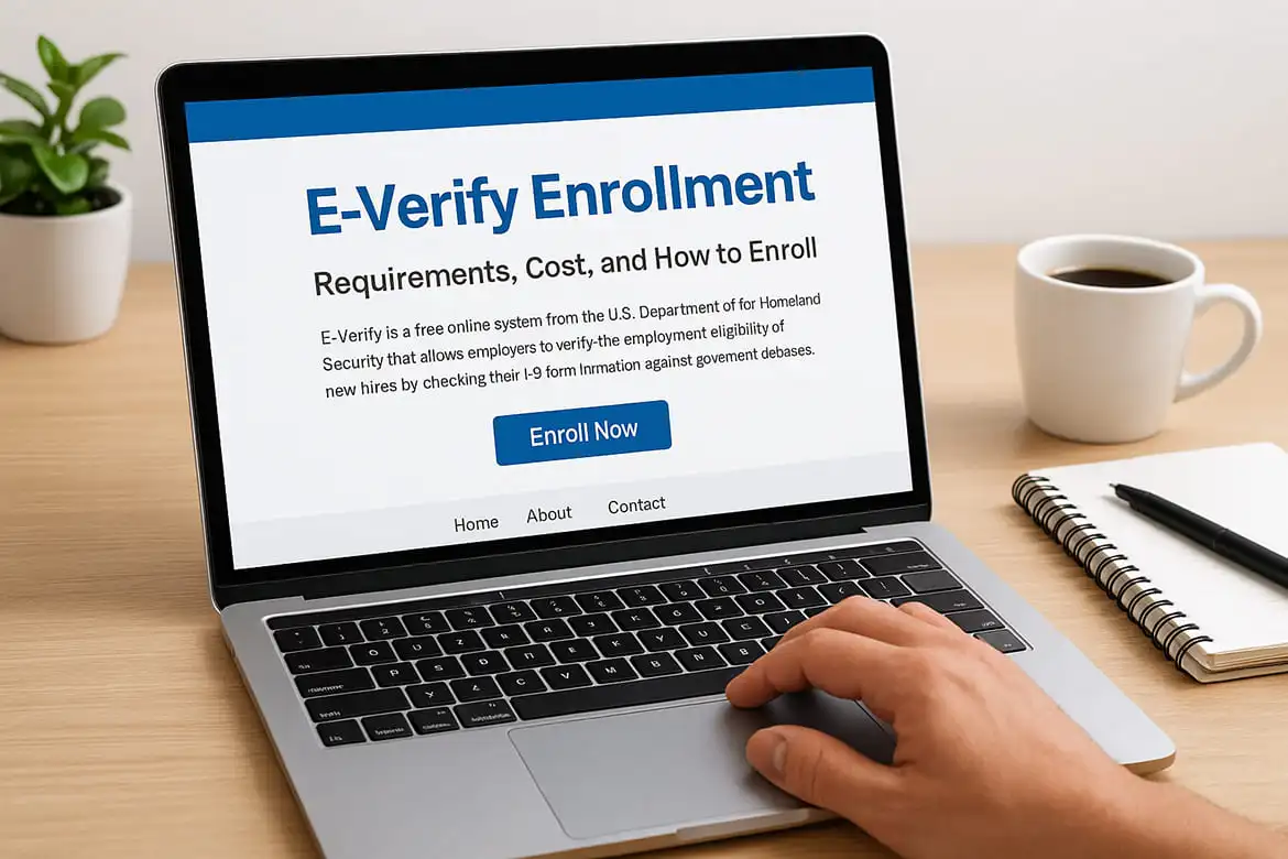 E-Verify Enrollment: Requirements, Cost, and How to Enroll