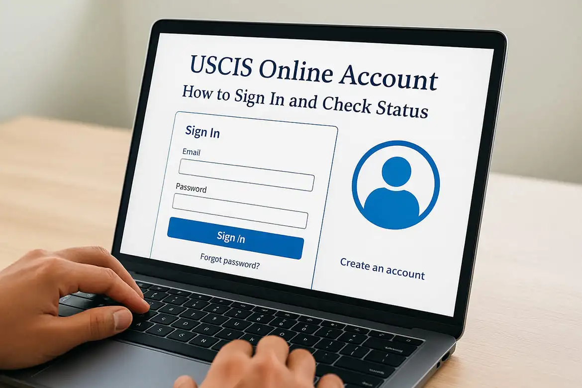 USCIS Online Account Login: How to Sign In and Check Status