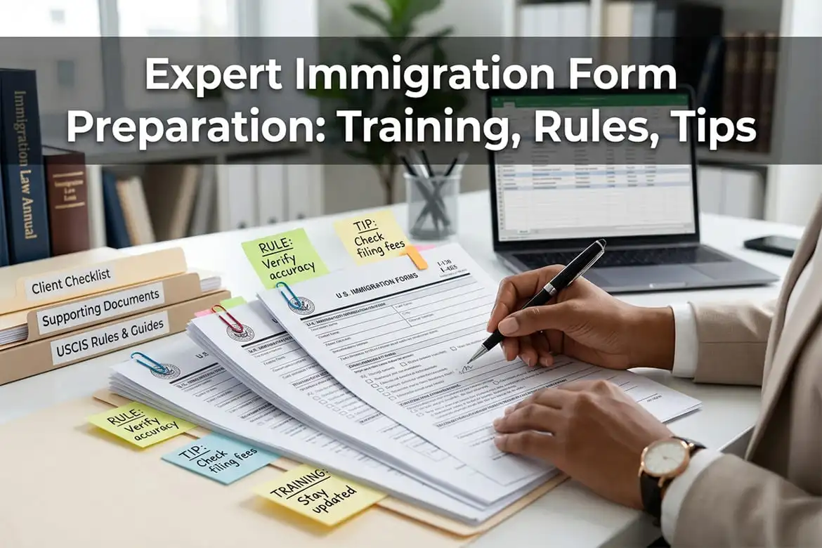Expert Immigration Form Preparation