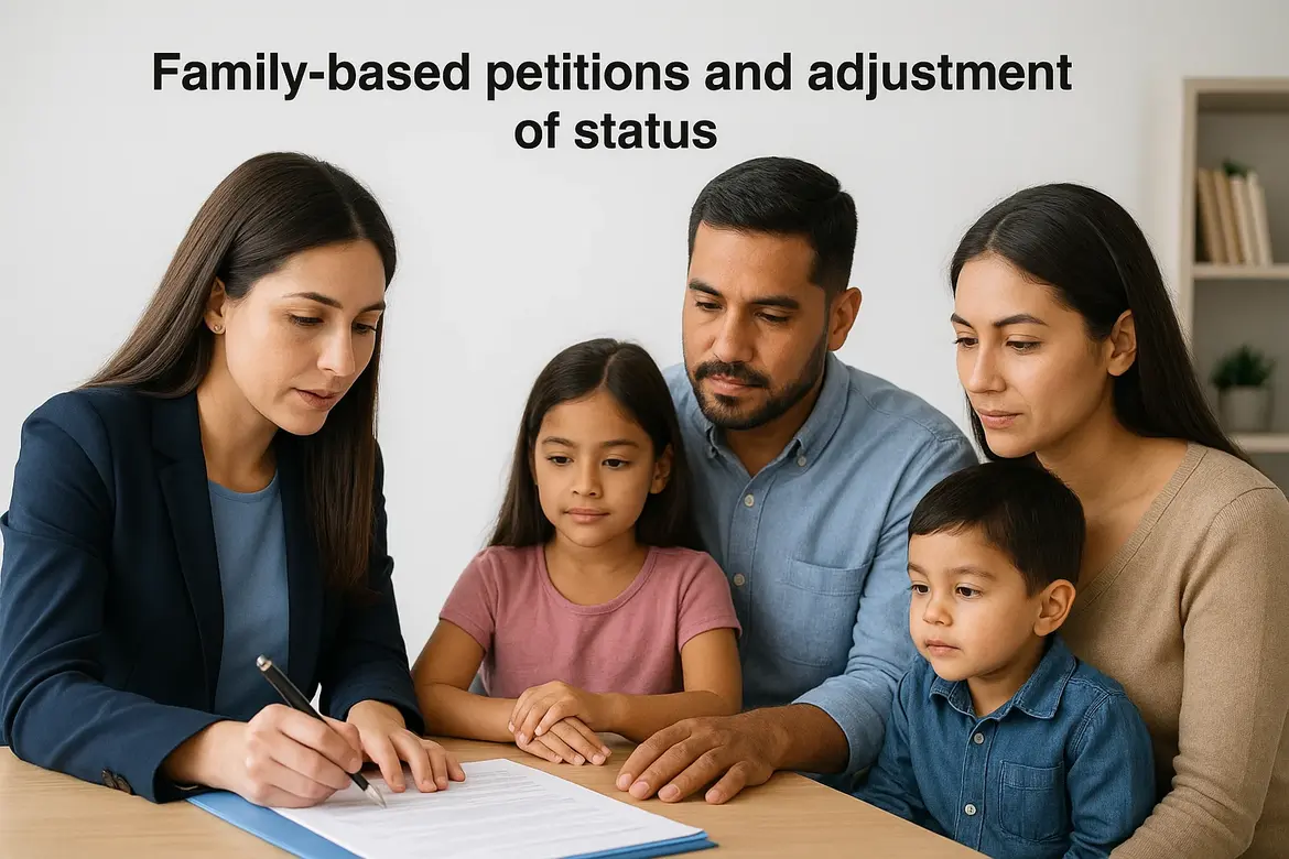 Family-based petitions and adjustment of status