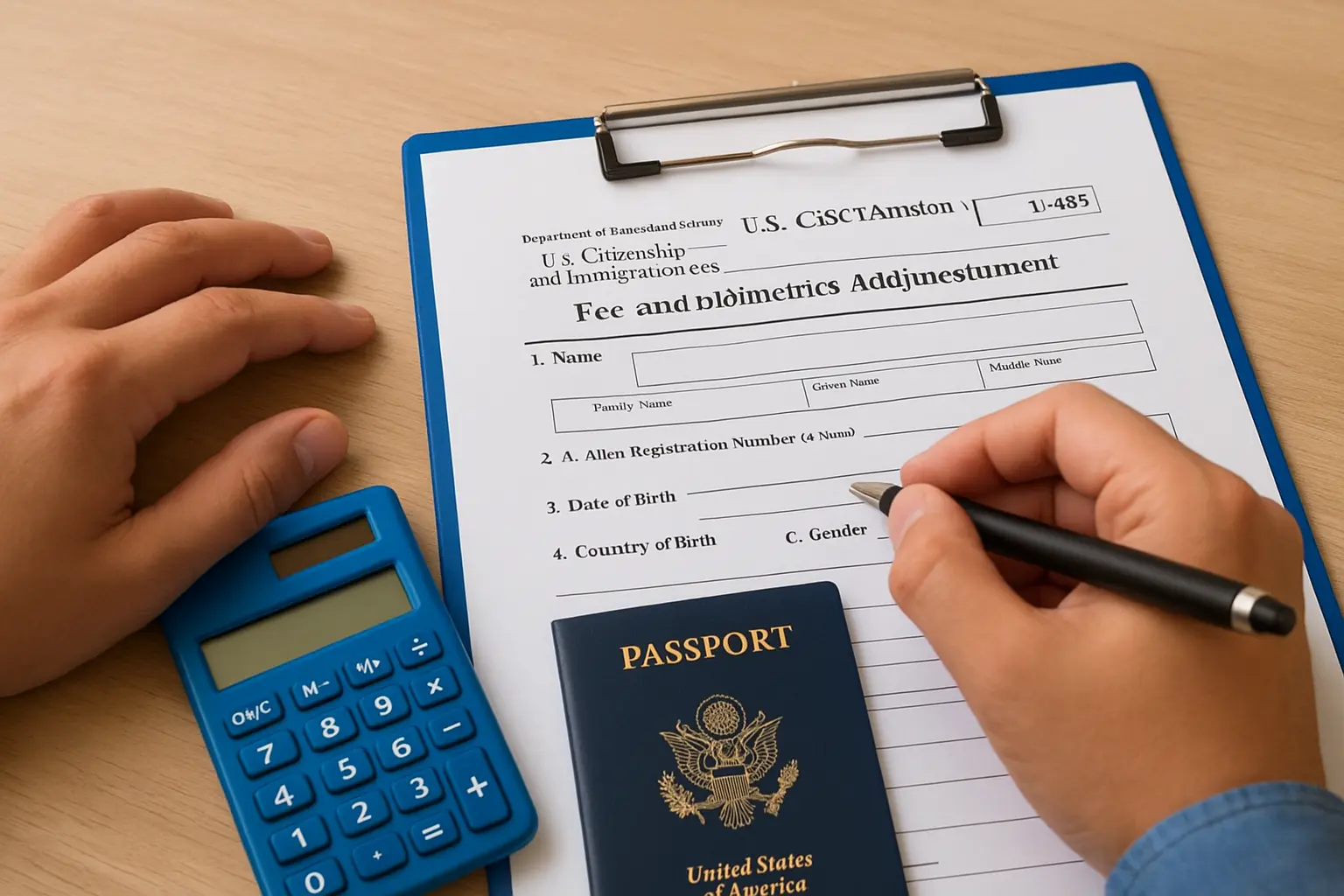 Fee and biometrics adjustments
