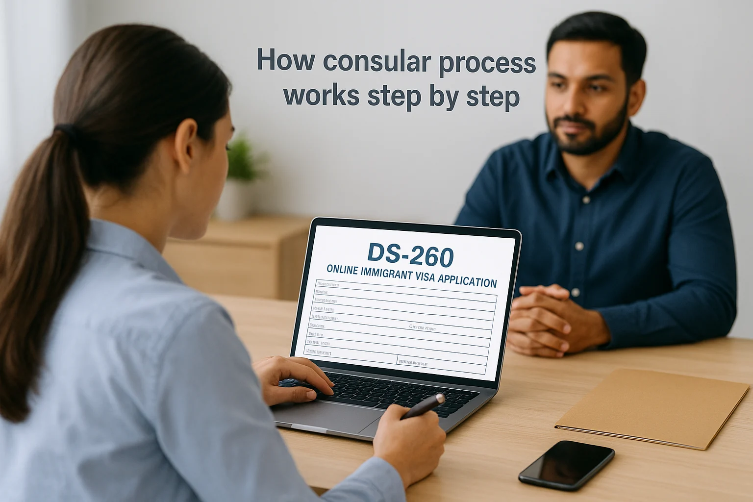 How consular processing works step by step