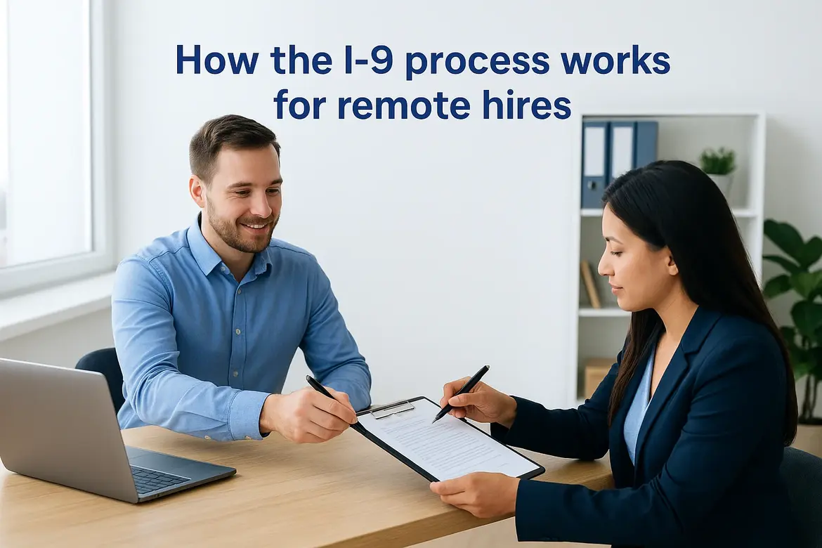 How the I-9 process works for remote hires
