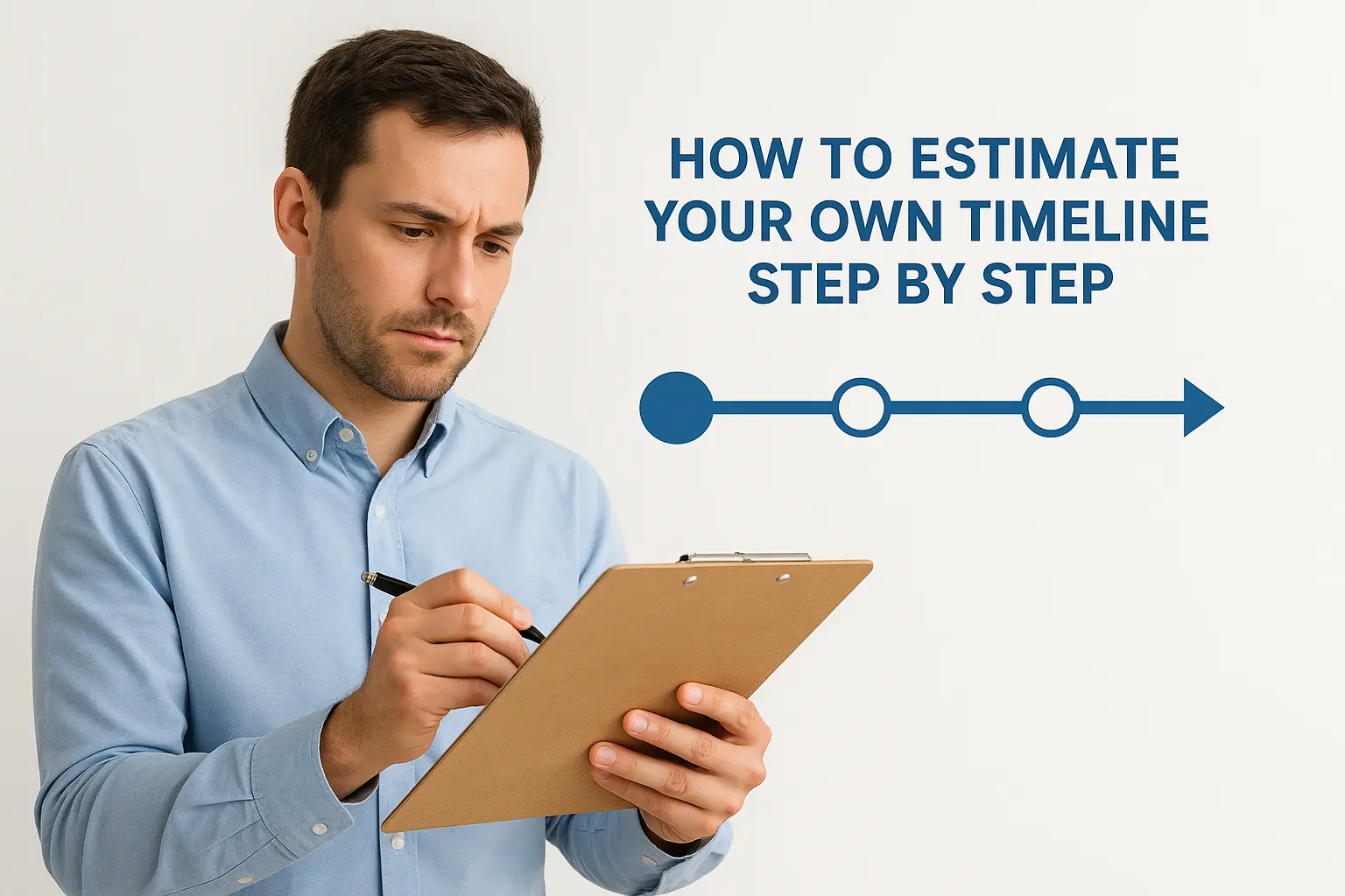 How to estimate your own timeline step by step