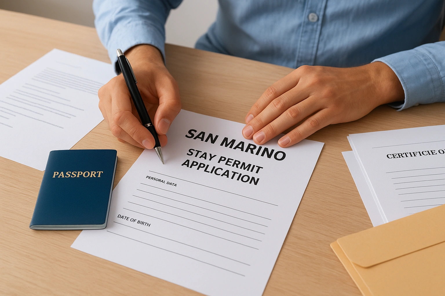How to prepare documents for a San Marino stay permit or residence