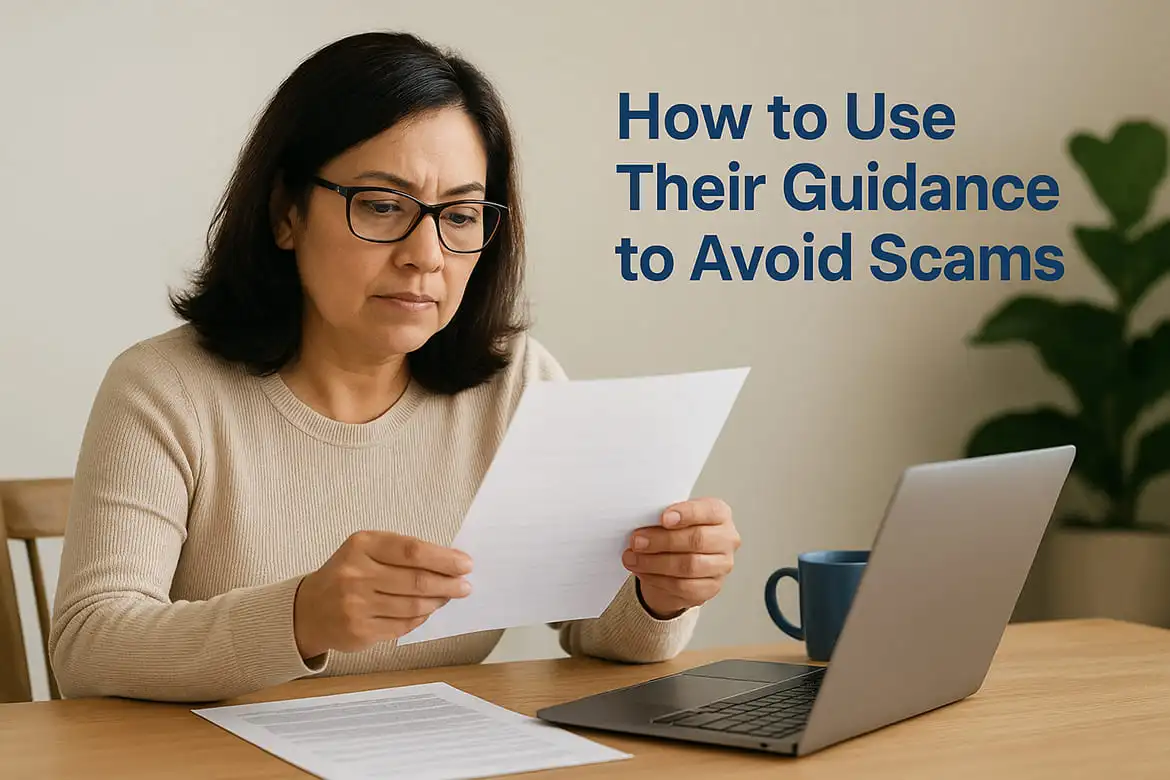 How to Use Their Guidance to Avoid Scams