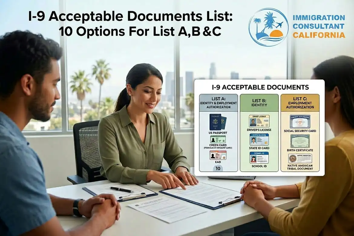 I-9 Acceptable Documents List