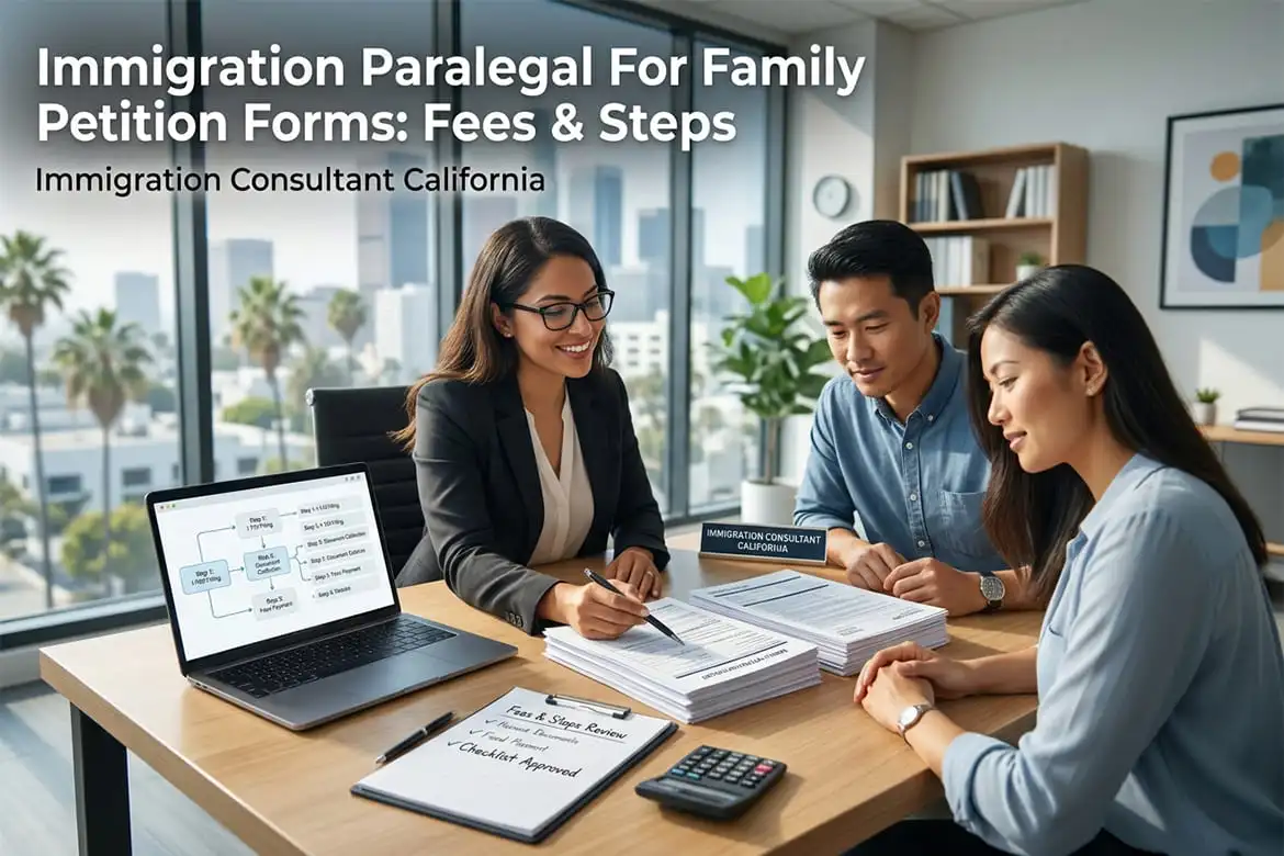 Immigration Paralegal For Family Petition Forms