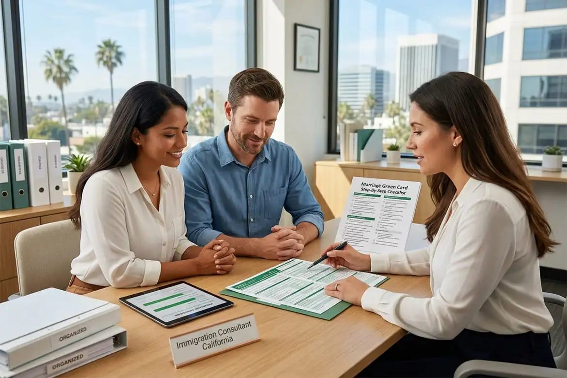 Marriage Green Card Paperwork Help