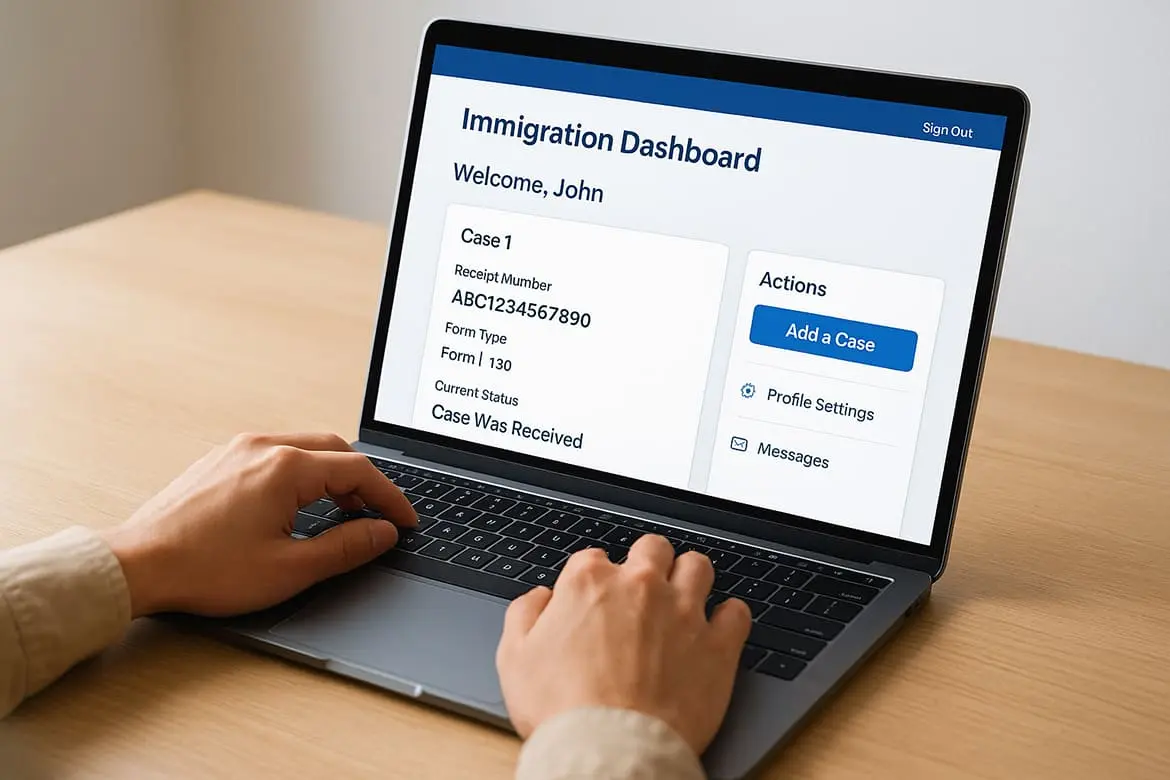 Navigate your account dashboard