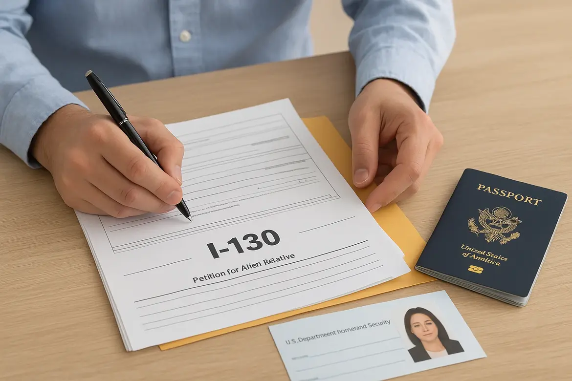 Steps to file Form I-130 and move the case forward