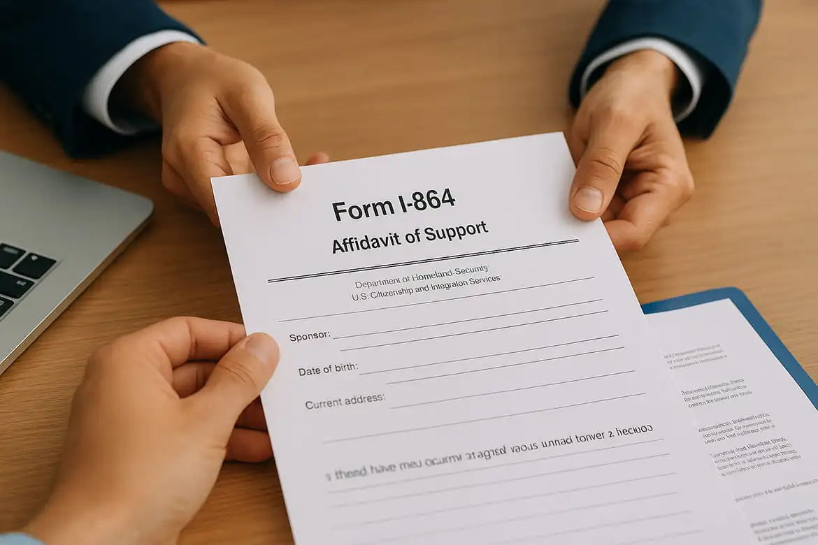 When to submit the I-864
