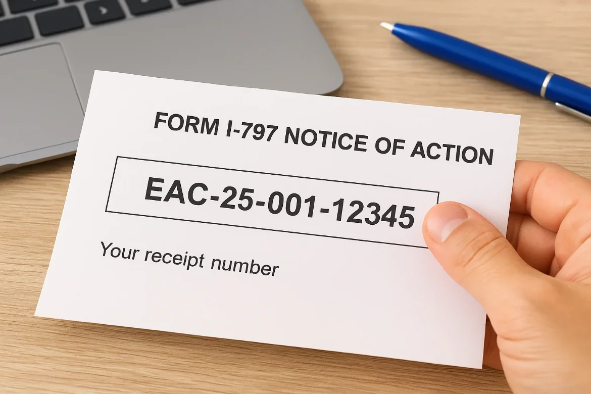 Your receipt number